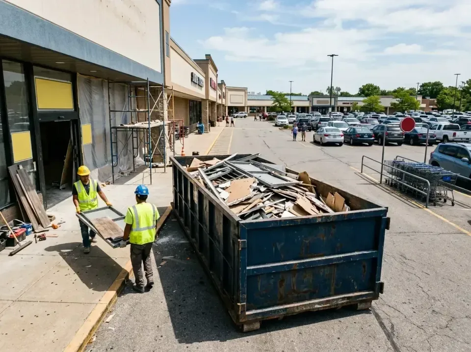 retail-store-renovation-debris-003 — frequently asked questions, Roll-off Dumpster Rentals in Johnsburg, IL